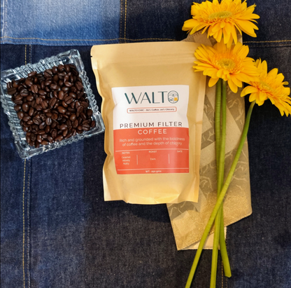 WALTO Chic – Robusta & Chicory Blend (Beans & Powder)