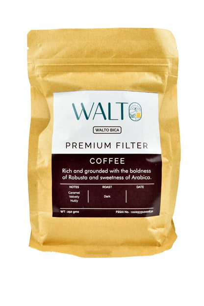 WALTO Bica – Arabica & Robusta Blend (Beans & Powder)